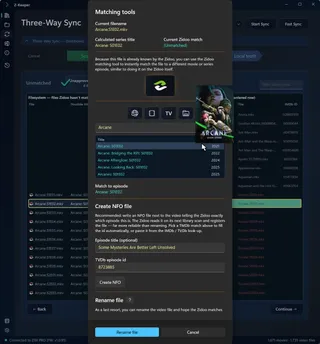 Matching tools — Z-Keeper