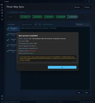 Sync summary — Z-Keeper